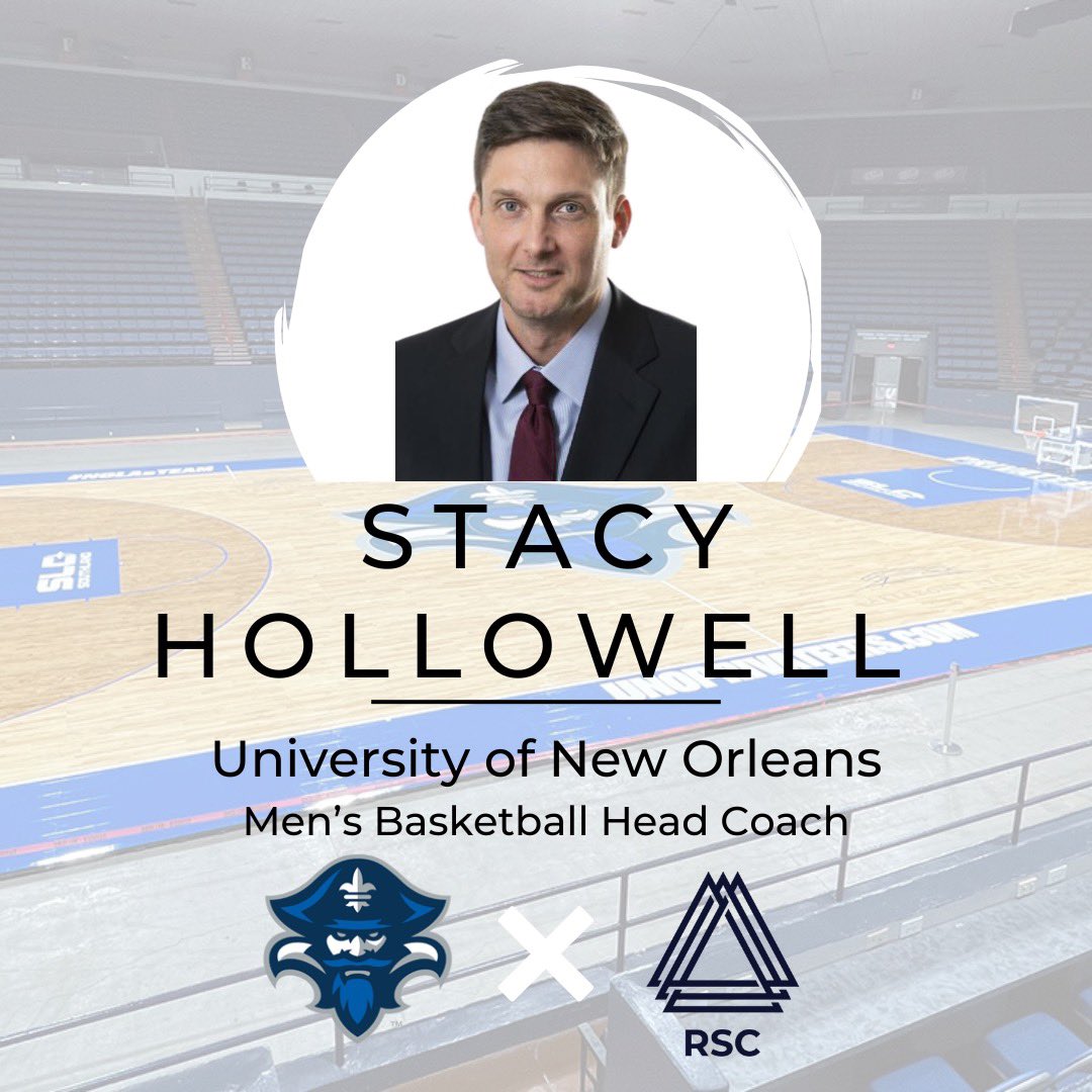 Congratulations to @StacyHollowell on being named the new men’s basketball coach at @unoprivateers!

It was great working with @TimDuncanAD and @Steve_Stroud on this search!