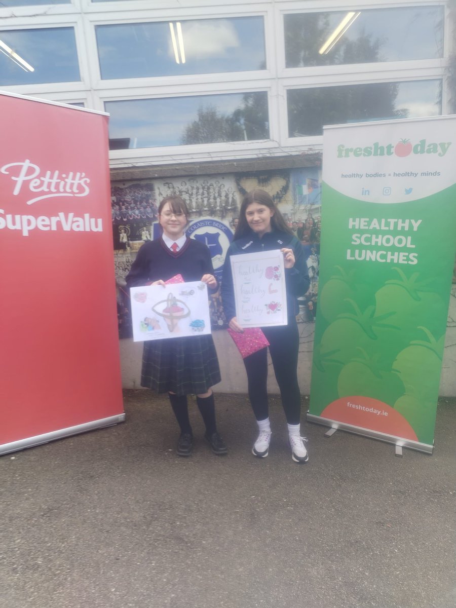 A really big thank you🤩 to Centra Templeshannon, SuperValu Pettits and to Freshtoday who all so generously sponsored our Healthy Active Week 👏👏👏.