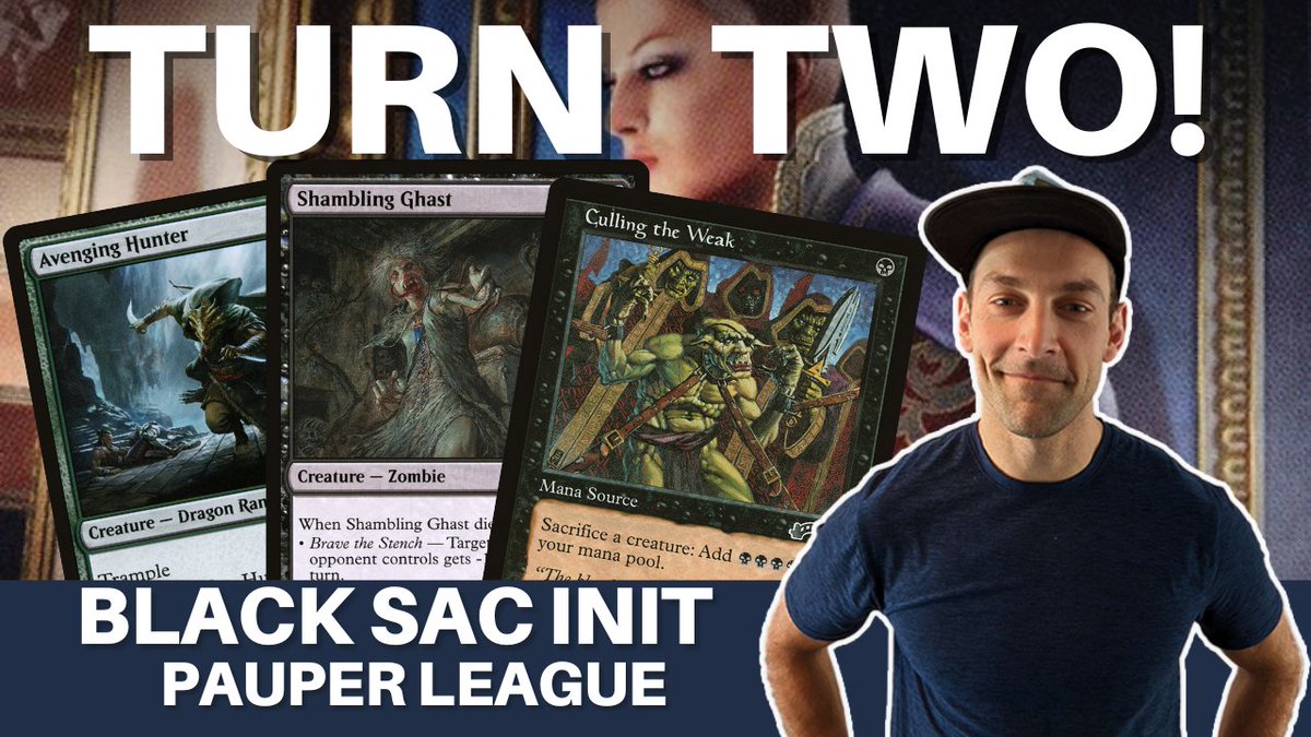 With this black aristocrats deck we can put out Initiative or Monarch on turn 2! The deck is definitely sweet!

#mtgpauper 
youtu.be/uK5cigexhxo