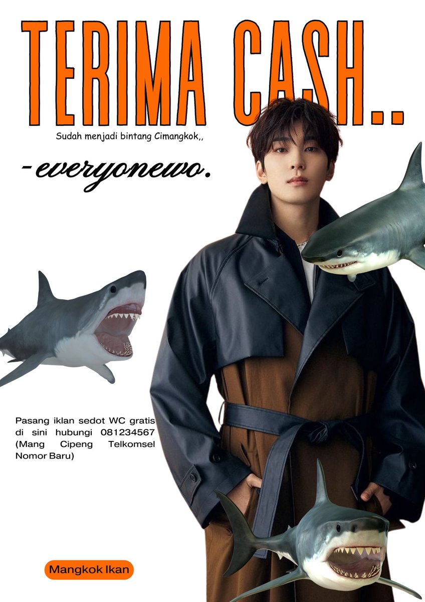 ㅤ

Selamat sudah menjalankan misi penuh anomali bersama Wonwoo kw 1000. Sudah waktunya daftar Indonesia Mencari Bandeng soalnya aura kamu earth sign banget (Lagi baca tarot), ucapkan apa pada Jeon Wonwoo, warga-wargi? Hanupis, hatur nuhun pisan.

ㅤㅤ