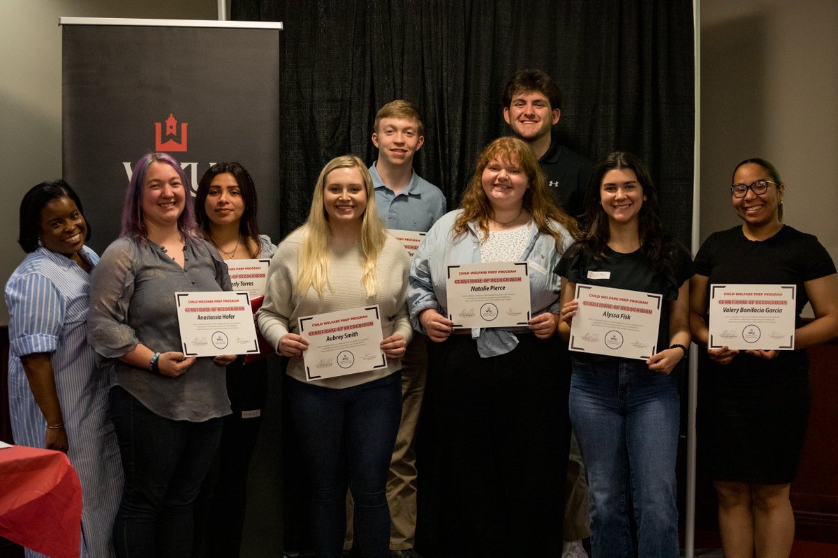 At the Child Welfare Expo, we celebrated the @wku students in the @CW_Prep Program. These students are dedicated to making a difference in the lives of children and families, and we're beyond proud to recognize their achievements! @CHHS_WKU @GriffithsPhD @WKUSocialWork @KyDCBS