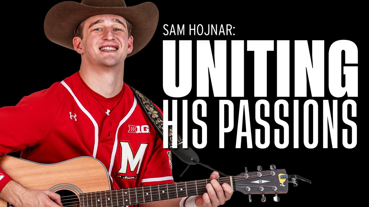 Sam Hojnar finds balance between his two passions: music and baseball Read how the @TerpsBaseball star is pursuing both ➡️ go.umd.edu/3UeotTy