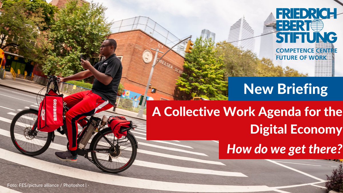 📢New Briefing How do we achieve a collective work agenda for the #DigitalEconomy? Our new FES briefing by @aihanguyen compares the the situations in the 🇺🇸 & 🇪🇺. 👉shorturl.at/tMQS0