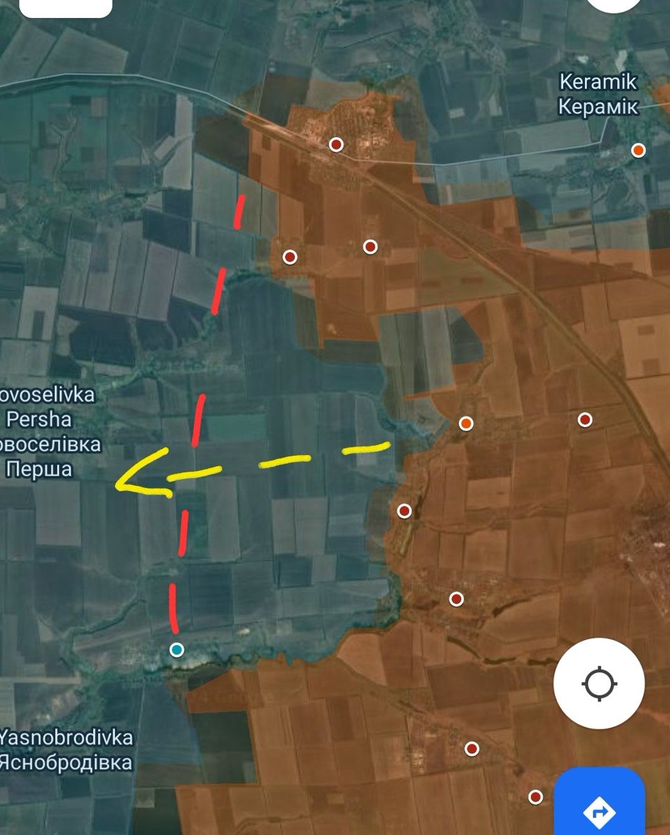 ΤΩΡΑ Ξεκίνησε η υποχώρηση των Ουκρανικών στρατευμάτων από τον θύλακα της #Σεμενόφκα. Οι Ρώσοι έχουν ήδη καταλάβει το βόρειο τμήμα του pocket, δυτικά του Μπερντίτσι.