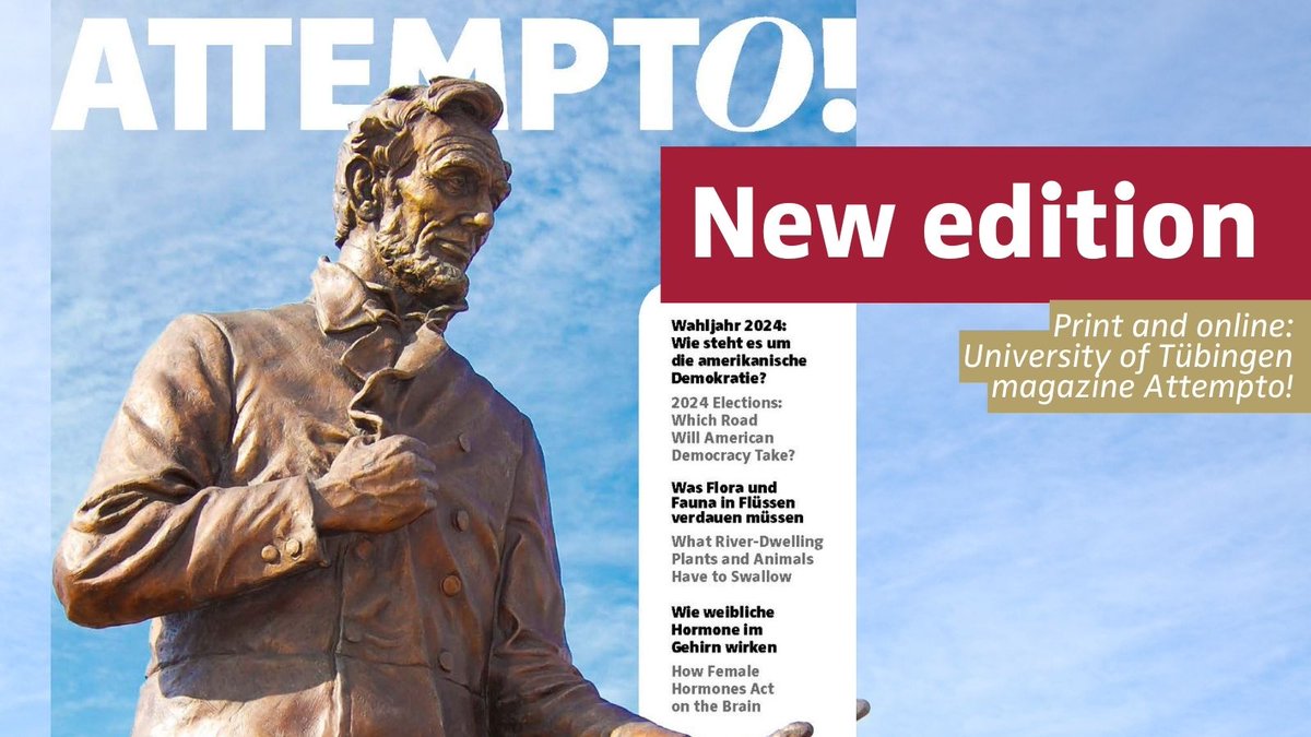 👉 👉 New edition of the University of #Tübingen #magazine #Attempto! with reports on current research projects at the @uni_tue. Read the online edition here: uni-tuebingen.de/en/70 📷 SmileLikeUMeanIt/ istockphoto