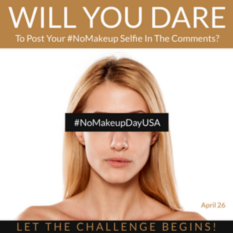 Happy National No Makeup Day! Your skin reflects your inner health. Take care of it from the inside out with a healthy lifestyle. Challenge: Post a makeup-less selfie today and let your inner beauty shine! #NationalNoMakeupDay #InnerBeauty #HealthySkin