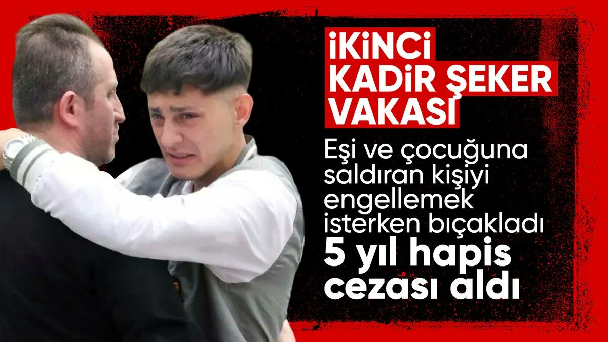 Eşi ve çocuğunu bıçaklayan Afgan uyruklu kişiyi engellemek isterken onu yaralayan Tolga Daşkıran, 5 yıllık cezası onanınca hapse girdi