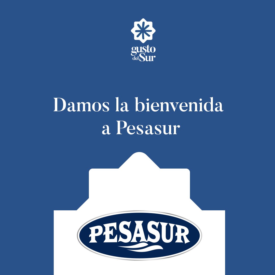 Bienvenida PESASUR a la gran marca de calidad agroalimentaria Gusto del Sur ✳️ 

Tus productos ya están respaldados bajo el sello de excelencia de @AgriculturAnd  

#GustodelSur #EsCalidadEsAndalucia #JuntadeAndalucia #EmpresaPionera #YoSoyGustodelSur