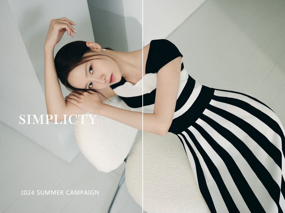 jigottofficial IG💗

2024 Summer 'SIMPLICTY' Campaign

Simplicity Is The Modern Luxury🖤🤍

#윤아　#YoonA    #ユナ