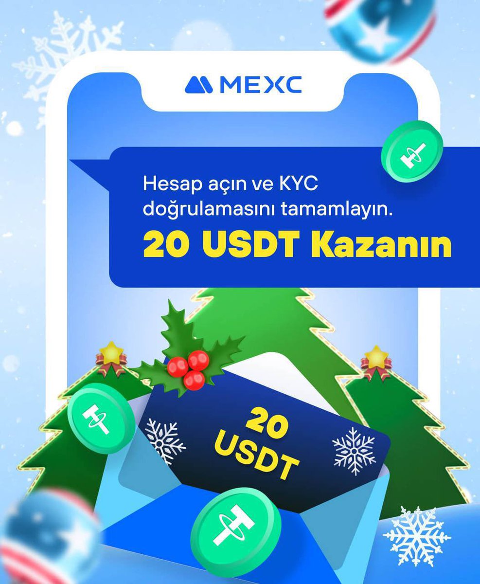 MEXC DEN GÜZEL BİR ETKİNLİK DAHA ARKADAŞLAR 

Bıraktığım linkten kayıt olup Kyc tamamlayan herkese 20$ (600)TL Ödül 🌟

Mexc kayıt : mexc.com/register?invit…