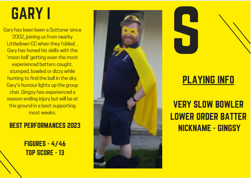 SuttonersCC's tweet photo. With the season so close, lets start meeting some of our regular characters #DHBA #UpTheYellows https://t.co/zu6ywaqAIq