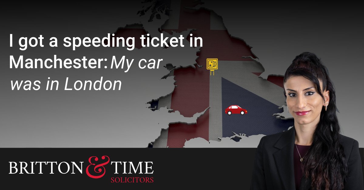 Recently, our expert criminal defence solicitor, Rojin Tasman, commented on a case where someone received a speeding ticket in Manchester, whilst their car was parked in #London Read the full article here🔻 loom.ly/tAxrBjU #identityfraud | #criminallaw | #brittontime