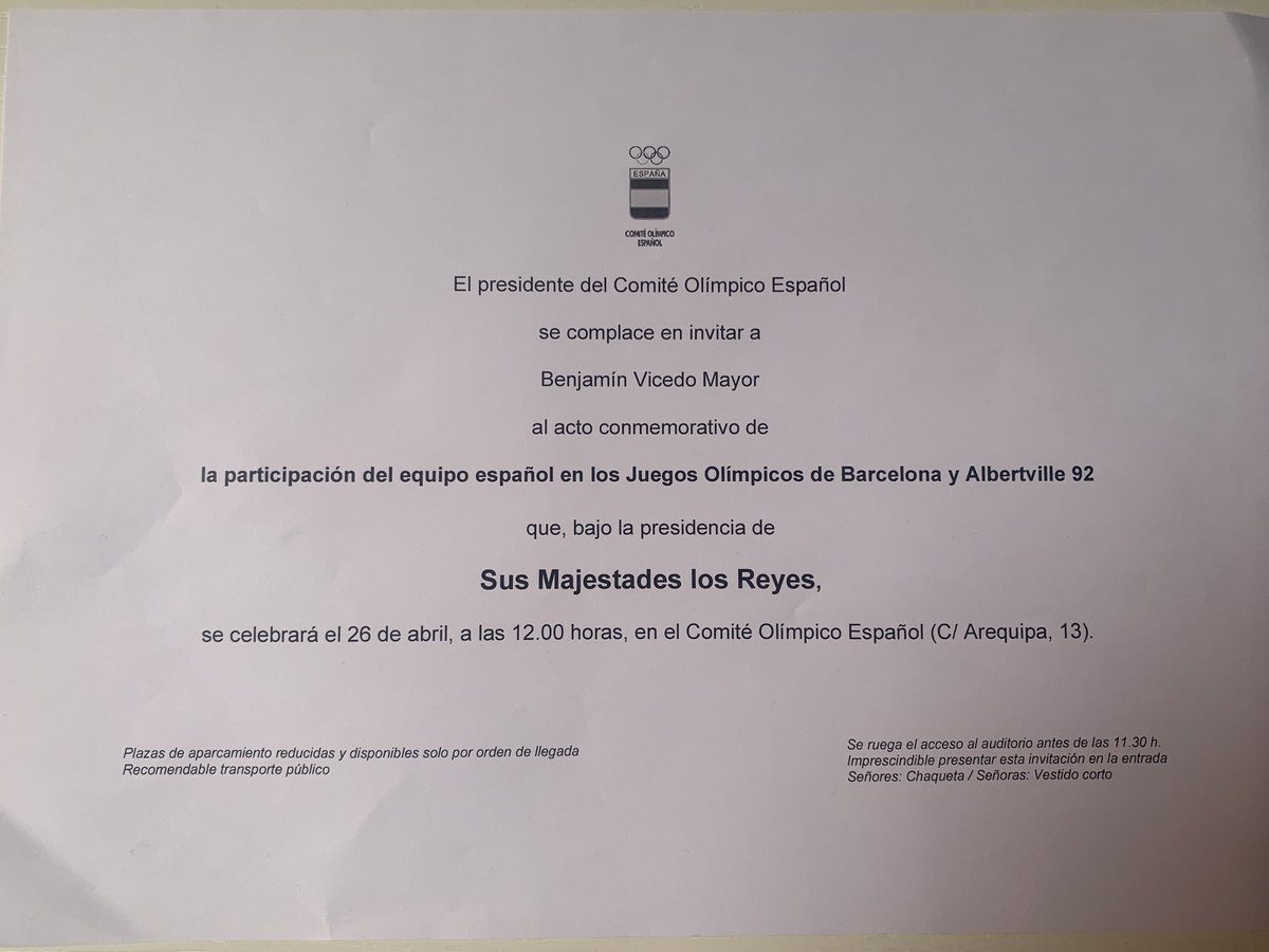Benjamín Vicedo (@benjavicedo) on Twitter photo Viernes majestuoso. #Barcelona92 #JJOO #Voleibol <a href="/RFEVB/">Real Federación Española de Voleibol</a> Viernes majestuoso. #Barcelona92 #JJOO #Voleibol <a href="/RFEVB/">Real Federación Española de Voleibol</a>