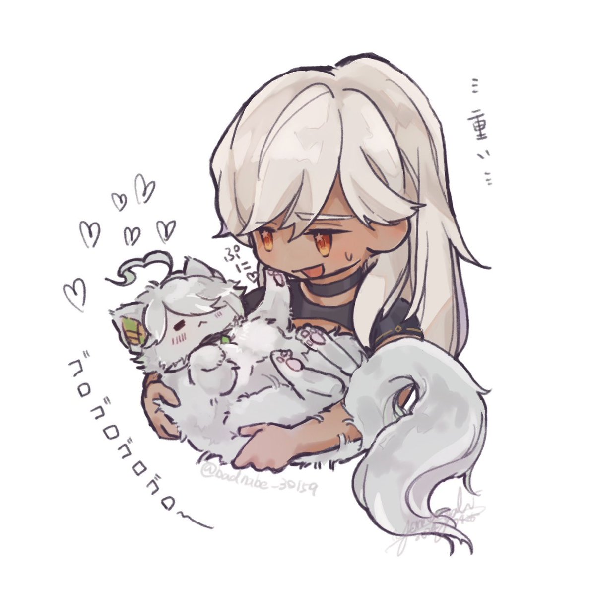 #kedamahaino

🌱ケモ化注意
企画ありがとうございます！参加できて嬉しいです🥳