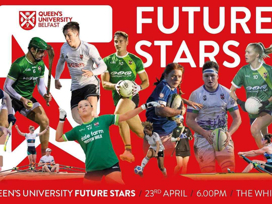 Huge congratulations to our clubman Niall Flynn who collected his QUB GAA Future All Star award this week. Niall was selected at corner back and is a great role model for our club and his school @St_Michaels_Ekn . We are so proud of Niall and his exceptional achievement. 👏🏻☘️⭐️