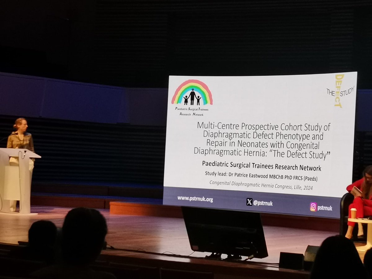 Another great CDH Symposium in Lille. Great to get the Defect Study results presented <a href="/pstrnuk/">PSTRN</a> <a href="/CDHUK_CHARITY/">CDH UK</a>