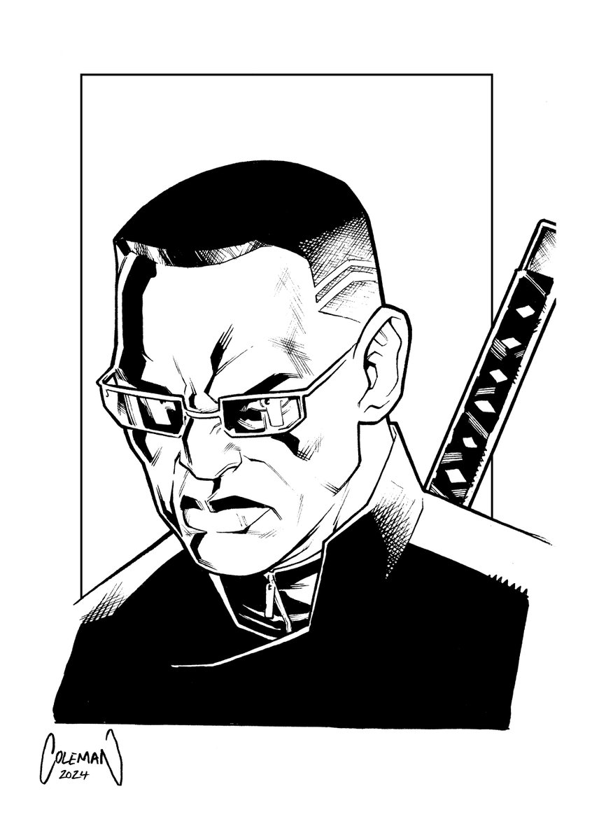 Putting it out there: I'd have a blast working on a BLADE comic 🙏🧛‍♂️