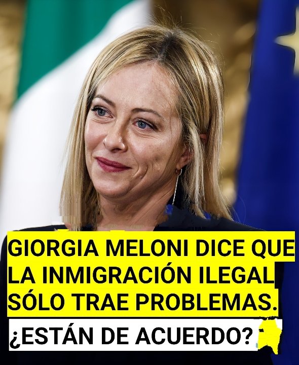 Completamente de acuerdo.
Forza Italia, VOX con Meloni.
Hay que deportar, a todos los inmigrantes de origen musulmán, magrebí, y marroquí.
Son todos ellos unos delincuentes,
a vivir de nuestro presupuesto.

Votos a favor de hacer esto en nuestro país. 🤚🏻