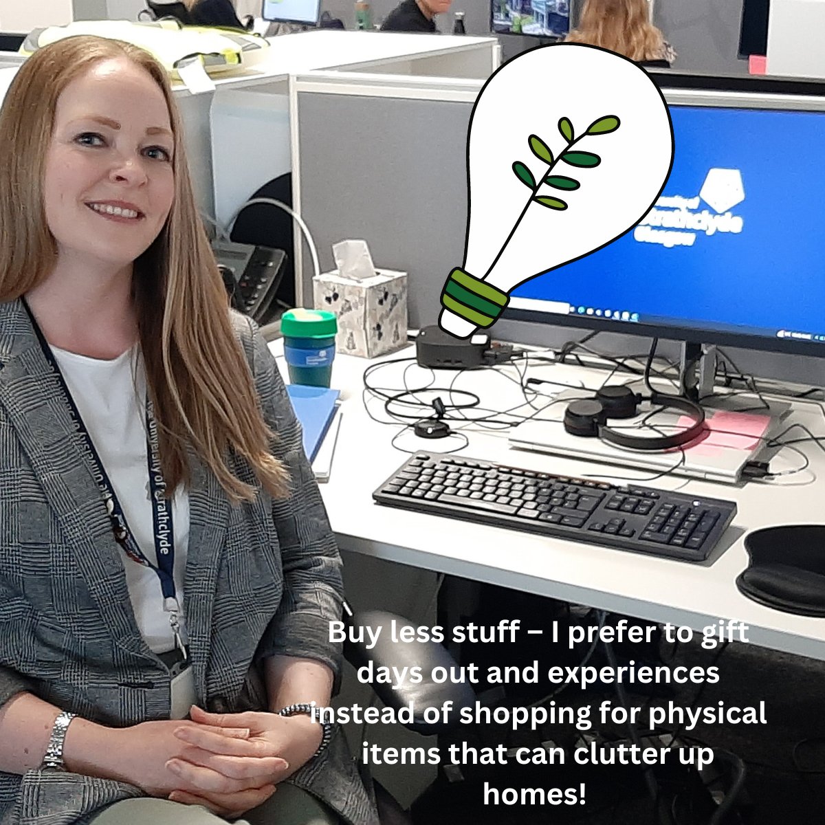 TIC Conferences (@tic_conferences) on Twitter photo As our sustainability journey continues, Elaine has her top tip to help the planet! Any initiatives your workplace has adopted would be great to hear about - we are always looking for further ways to improve #TICteam #GreenTIC #SustainableEvents #TopTip <a href="/Strath_Eco/">Sustainable Strathclyde</a> As our sustainability journey continues, Elaine has her top tip to help the planet! Any initiatives your workplace has adopted would be great to hear about - we are always looking for further ways to improve #TICteam #GreenTIC #SustainableEvents #TopTip <a href="/Strath_Eco/">Sustainable Strathclyde</a>