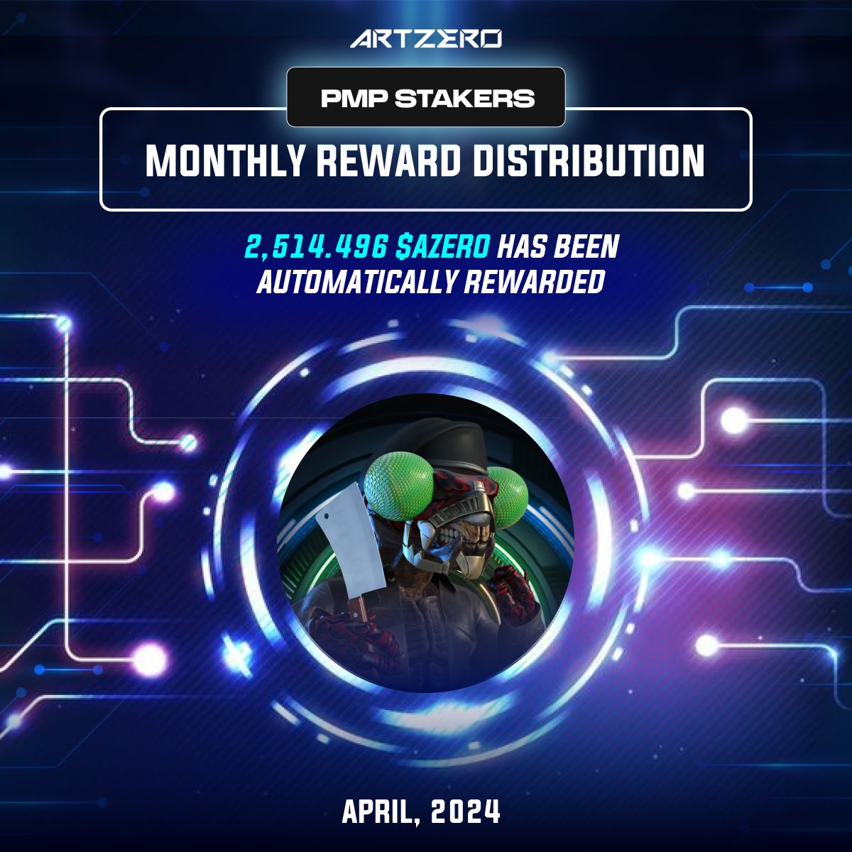 🚀 Exciting news alert! 🚀 🎉 Massive rewards, 2,514.496 $AZERO, automatically granted to all PMP stakers. Congrats to everyone! Did you know? This month, PMP stakers enjoy 100% of validator rewards in AZERO, doubling the previous allocation of 50%! Let's crank up the hype!…