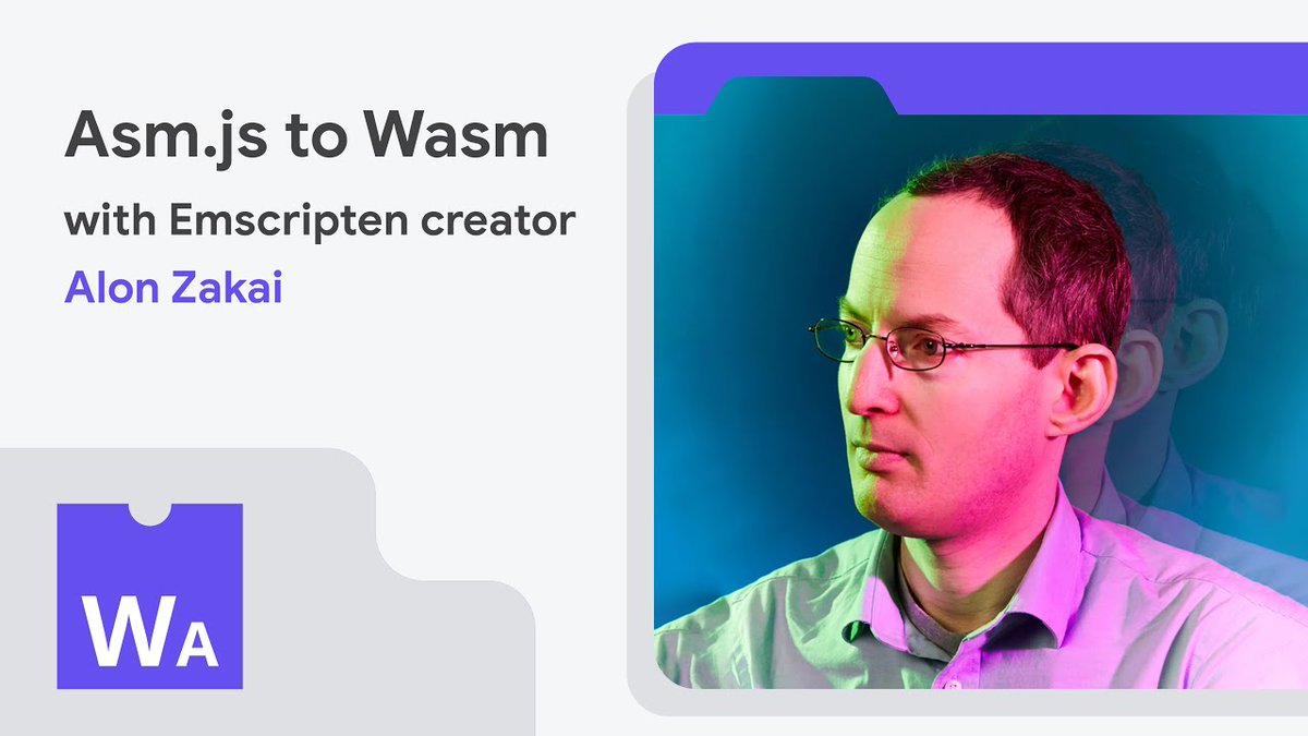 📢 New #podcast alert: @tomayac's new monthly podcast series #WasmAssembly on all things #WebAssembly just went up! Here's the first episode 'From asm.js to #Wasm with Emscripten co-creator Alon Zakai (@kripken)': 🎧 wasmassembly.libsyn.com/from-asmjs-to-… (See there for 🔗 Spotify, YouTube,…)