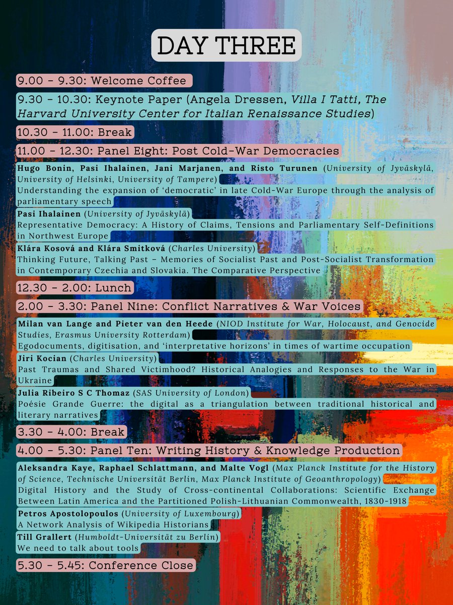 Dr Caitlin Burge (@caitlinburge95) on Twitter photo It's here!! Check out the programme for our conference 'Historical Arguments and the Digital' in June - so excited for three whole days of amazing papers. Come join us in Luxembourg - register here! <a href="/alucchesi/">Anita Lucchesi</a> historicalarguments.wordpress.com It's here!! Check out the programme for our conference 'Historical Arguments and the Digital' in June - so excited for three whole days of amazing papers. Come join us in Luxembourg - register here! <a href="/alucchesi/">Anita Lucchesi</a> historicalarguments.wordpress.com