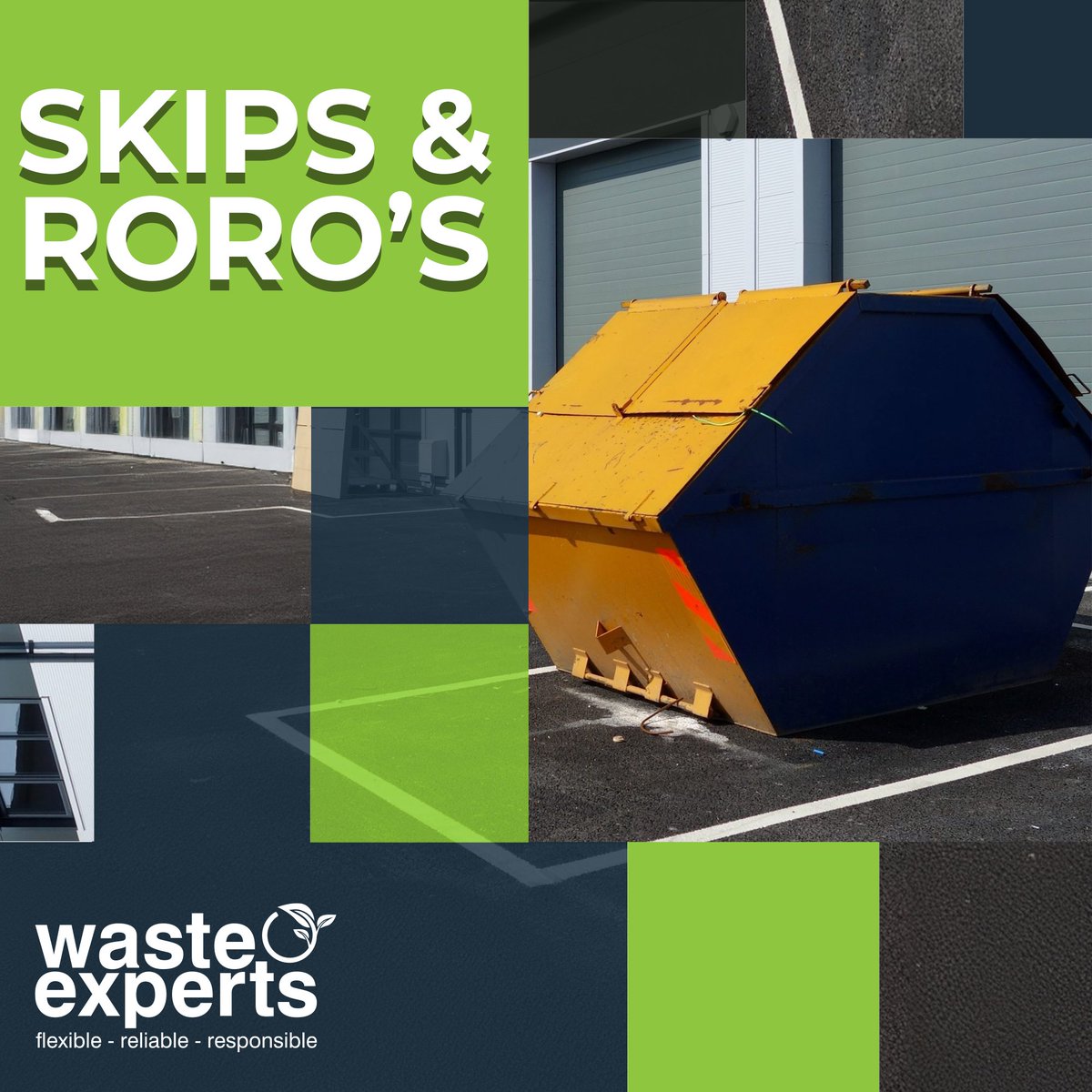 At Waste Experts, we focus on sustainability! ♻️ Manage waste efficiently and reduce impact with our skips and roll-ons. Let's create a cleaner, greener world. #GreenSolutions #WasteExperts