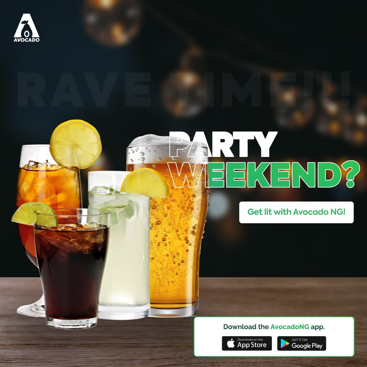 Weekends are for faaji so come get all your drinks from @avocado_ng 

#AvocadoNG #avocado_ng #ordernow #delivery #akure #drinks #weekendvibes #party