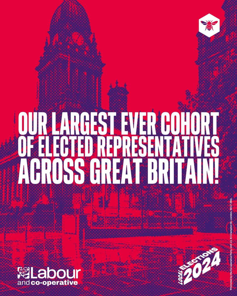 As chair of the @CoopParty I’m incredibly proud the party is fielding a record number of candidates across council, mayoral and police and crime commissioner elections taking place next week. Being Labour & Co-operative matters. It tells voters not just what your politics are,…