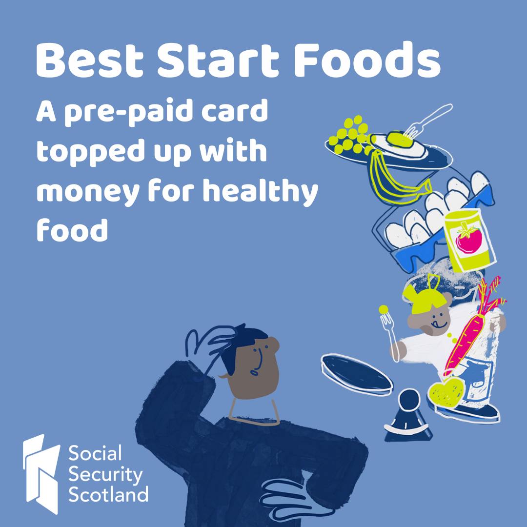 Best Start Foods is a payment that can help you buy healthy foods like milk or fruit during pregnancy and when your child is under 3. You’ll get the payments on a prepaid card you can use in shops and online. Find out more 👉 tinyurl.com/vkf2wytj
