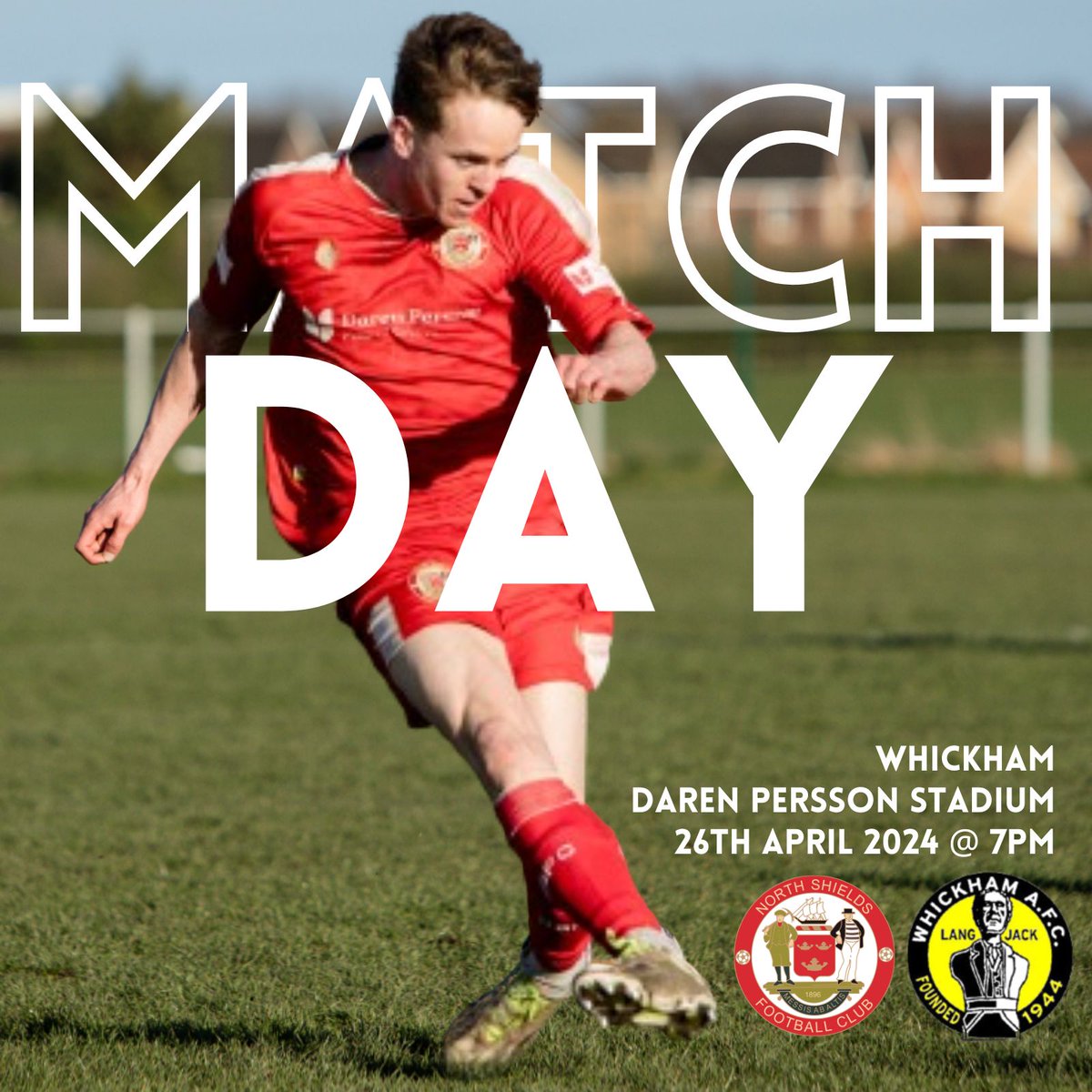 MATCH DAY. Our last home game is against Whickham, 7pm kick off tonight! Gate open at 5:30pm. Get yourself along to support the team and thank them all for their efforts in the last few months. It's the 4th game this week so the support will be needed! #HowayTheRobins