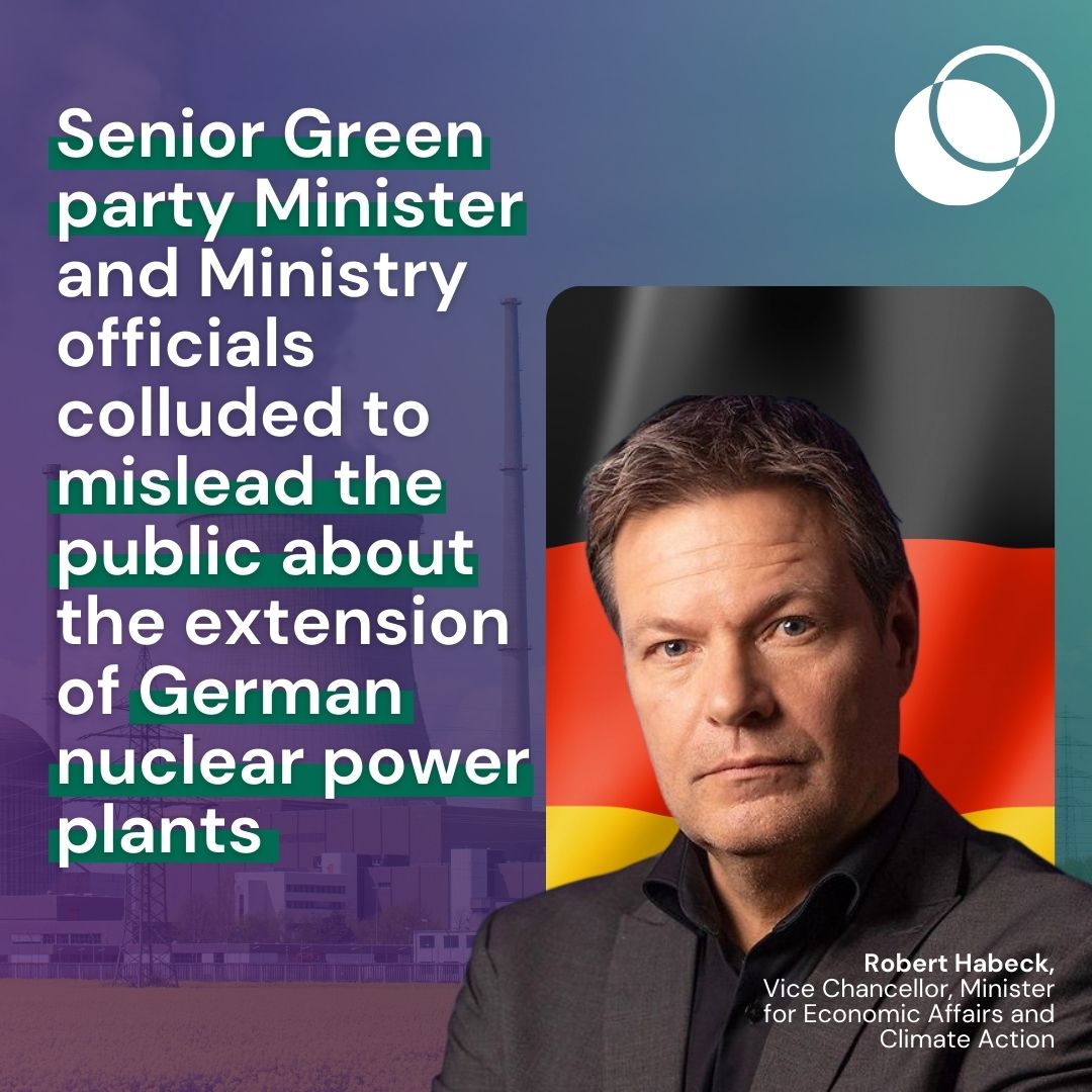 he GERMAN CLIMATE CRIMINALS falsify everything including the emissions intensity of nuclear energy Their lying knows no limits as they pursue their ideological rampage against ultra low emissions nuclear energy