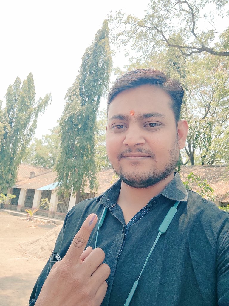 मेरा #Vote  #राष्ट्रहित में...!!!
सभी से अनुरोध हैं की vote अवश्य करें...!!! 
#VoteForDevelopment 
#jaySiyaRam 🚩
#Election2024 #SanatanaDharma