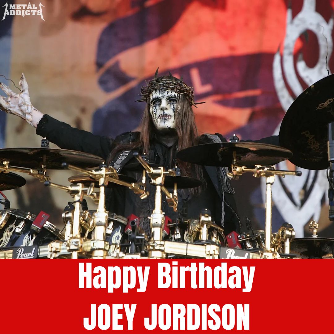 metaladdictscom's tweet photo. Happy Birthday Joey Jordison #1
(April 26, 1975 – July 26, 2021)
#slipknot #joeyjordison #metaladdicts https://t.co/CmhuQZ3Q4i
