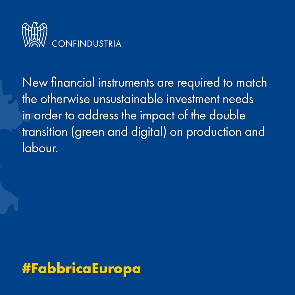 🏛️European debt issuance would be less costly compared to the one of individual Member States. 👉Find out more about #FabbricaEuropa: rb.gy/9z88aw #EUelections2024 #UseYourVote #nextgenerationeu