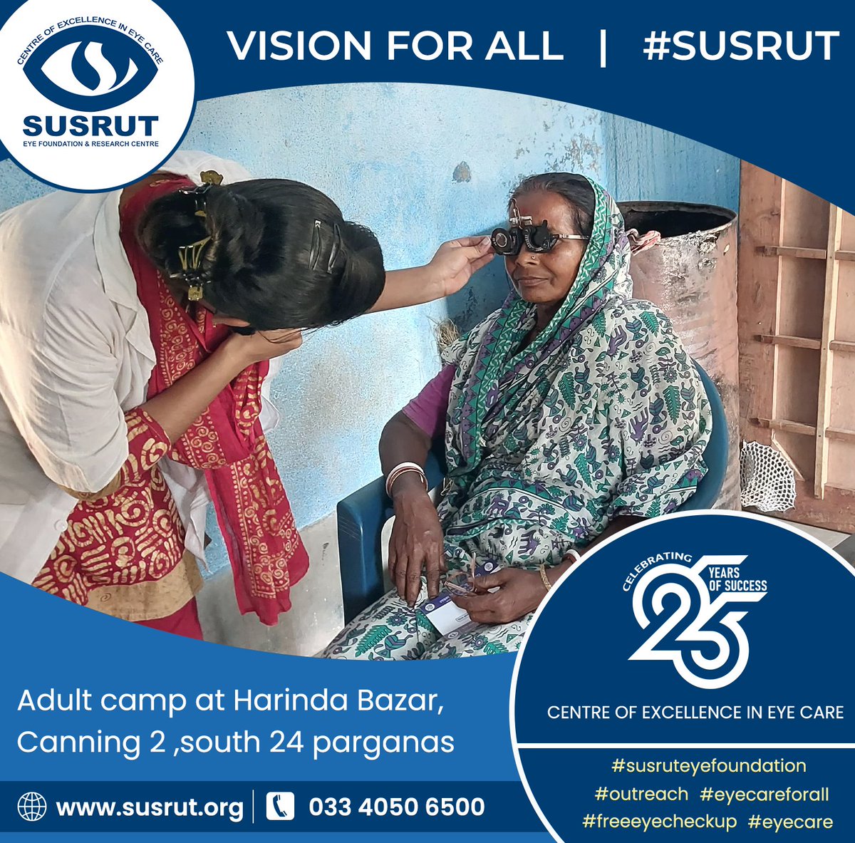 Adult camp at Harinda Bazar,Canning 2 , South 24 Parganas
susrut.org
.
.
.
#susrut #susruteyefoundation #eyecamp #visioncentre