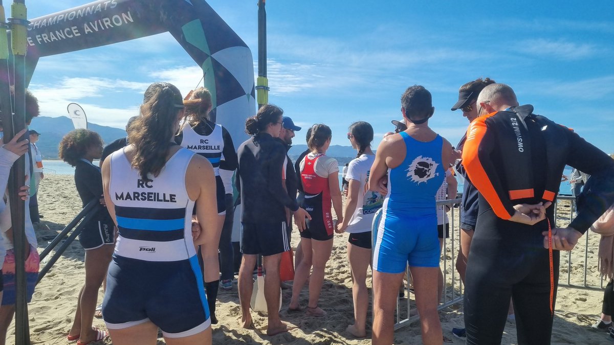 Championnat de France d #aviron 120 rameurs 100 bénévoles Corse Terre de Sports ... la plage du Ricanto de la @VilledAjaccio reçoit les élites de l avion @VilledAjaccio @IsulaCorsica @pays_ajaccien