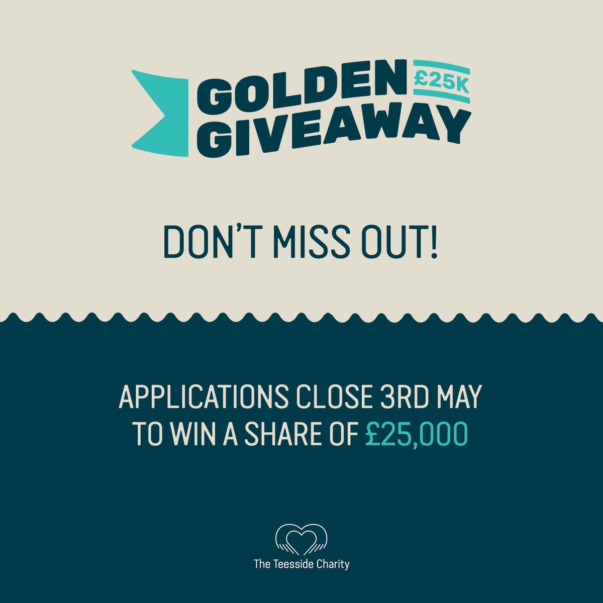 Don't miss out on your chance to win a share of £25,000 ❗ If you're a charity, not-for-profit organisation, community group or school, you have 1 WEEK left to enter our Golden Giveaway for a chance to win a share of £25,000! 👉 lnkd.in/e79PABqr