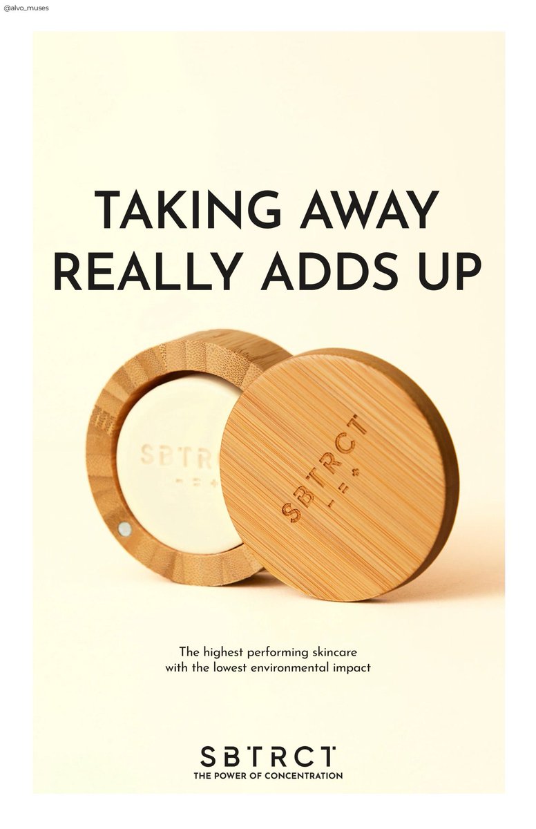 OneMinuteBriefs's tweet photo. OMB 3rd place in the brief to promote @SBTRCT_skincare's plastic free skincare range. #EarthDay #VanityForHumanity
@alvo_muses
Winning a SBTRCT Starter Kit. π https://t.co/pGSxyKMM4f