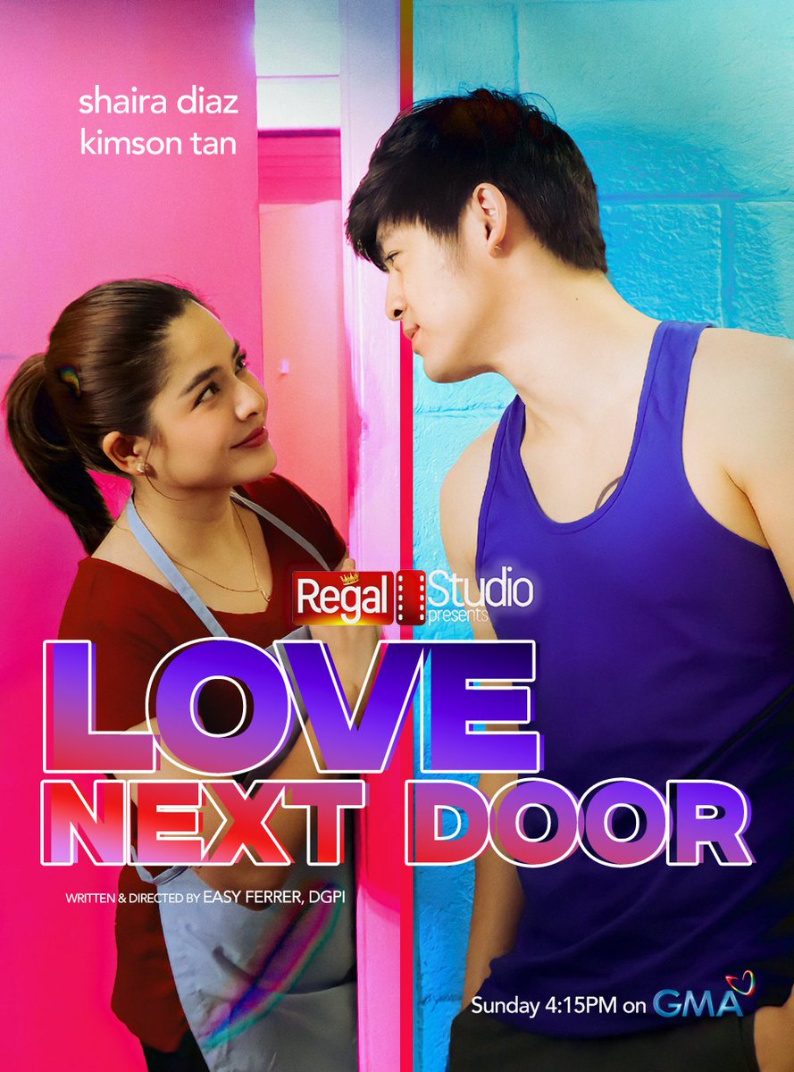 Si Neighbor my something kaya si ate napraning!? 😖 Abangan sina #ShairaDiaz (@shairadiaz_) at #KimsonTan (@kimsontann) sa Regal Studio Presents Love Next Door written and directed by Easy Ferrrer, DGPI (@easyferrer) premieres this Sunday, 4:15PM on GMA!