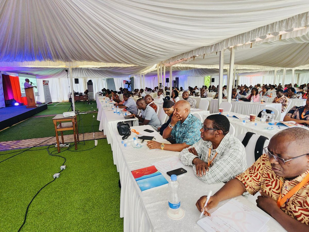 RBAKenya's tweet photo. "Exciting times in Mombasa at Sarova Whitesands for the well attended ICS conference! 🌴 RBA is here and making waves, with Dr. Shem leading the charge in educating everyone on the vital importance of saving for retirement. #RBA #ICSConference #RetirementPlanning" https://t.co/Ds0JLi7sQ4