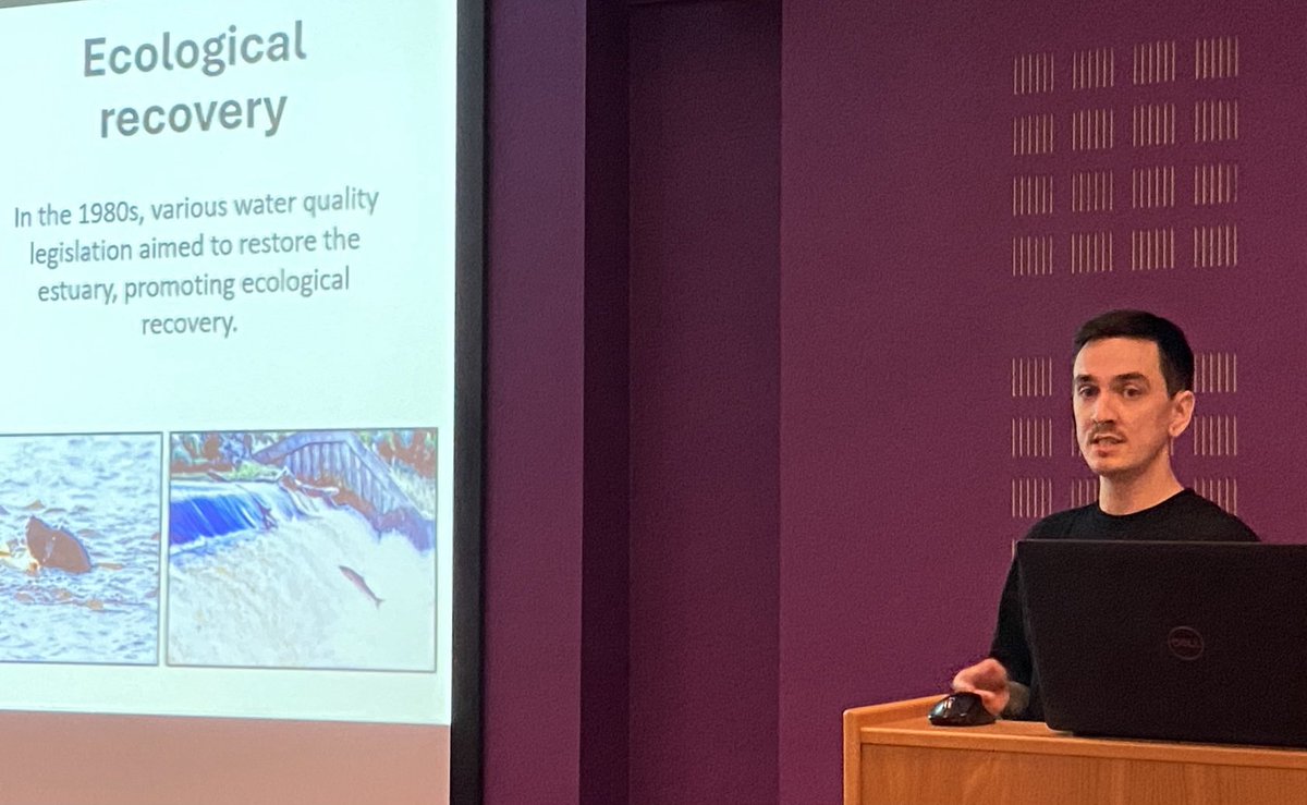 Demonstrating a future #eDNA avenue for monitoring the recovered #Mersey masterfully illustrated by ⁦@JMJackman27⁩! ⁦@SalfordPGRs⁩ ⁦@naiarasales_⁩ ⁦@cbenvenuto73⁩ ⁦@ShrewGod⁩ #IlariaCoscia #UKDNAWG24