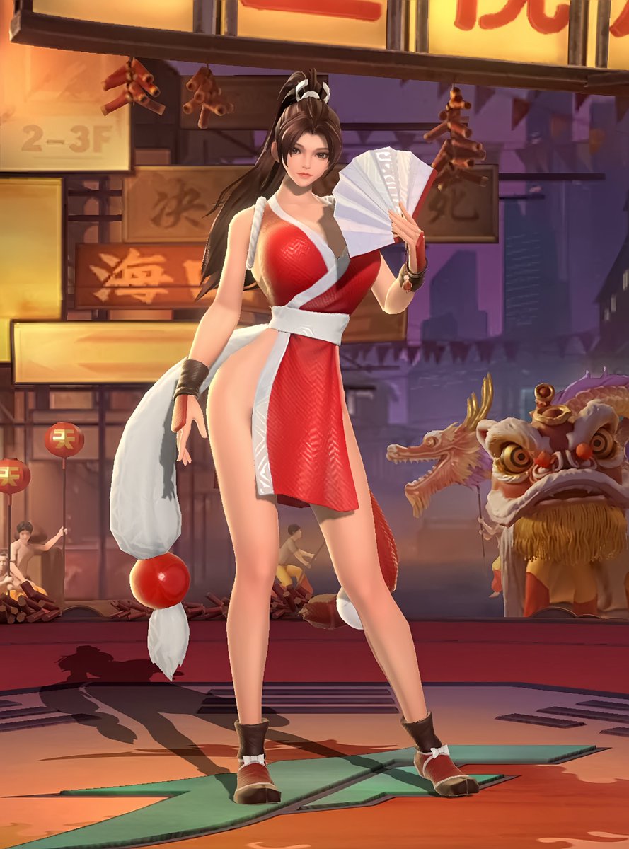 Ehem ini jadinya kalo Mai GK pake Daleman🤣#mlbb #mlbbxkof #kof #maishiranui