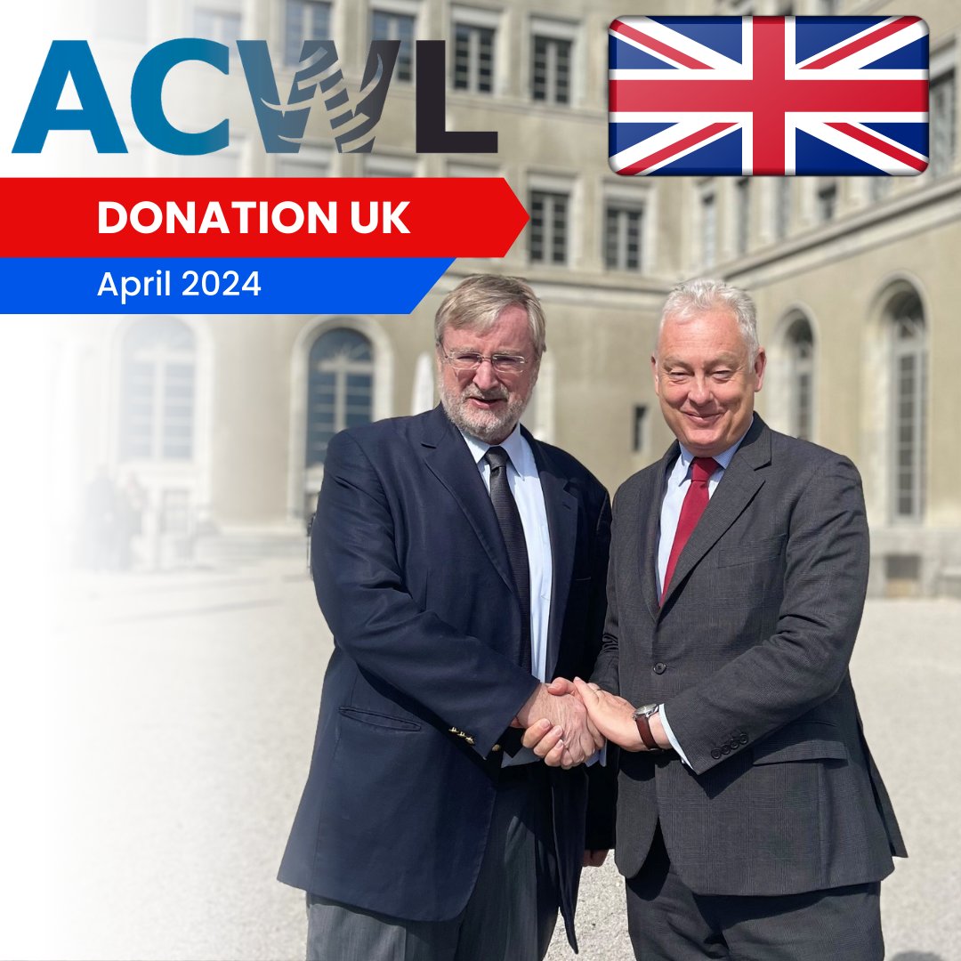 Thank you Ambassador @SimonManleyFCDO  and @FCDOGovUK  for the UK’s latest contribution of £250’000 to the ACWL.  We appreciate the UK’s consistent support for our work helping developing countries and LDCs to participate in the WTO legal system! @UKMissionGeneva