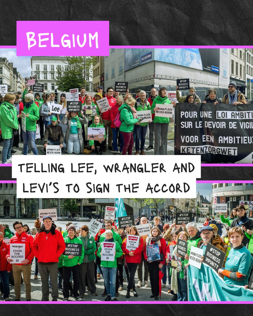 cleanclothes's tweet photo. ✒️ Add your voice to the petition telling all brands to put garment workers' safety first: https://t.co/zSG1WPQ4Be
#RanaPlazaNeverAgain #SignTheAccord https://t.co/M0ejVJYtca