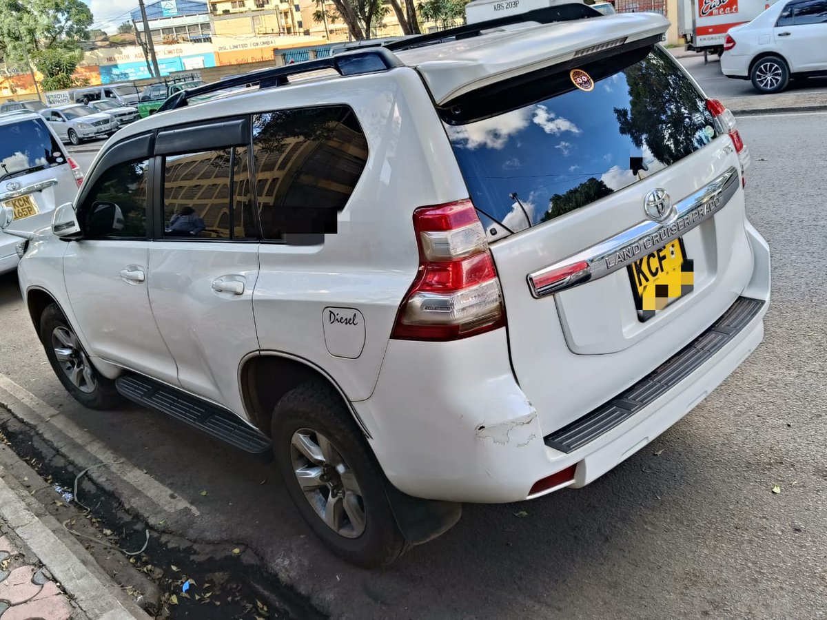 ⚡General Info: • 2015 Toyota Land Cruiser Prado — J150 🇯🇵 • KSh4,500,000 • Fuel Tank: 87L • Mileage: 148,500km • Location: Nairobi 🇰🇪 • +254733665551 ⚡ Spec Sheet: • 2800cc I4 Turbodiesel - 1GD-FTV • 174hp/450Nm • 6-Speed AT • 4WD ⚡Safety Features: • ABS •…