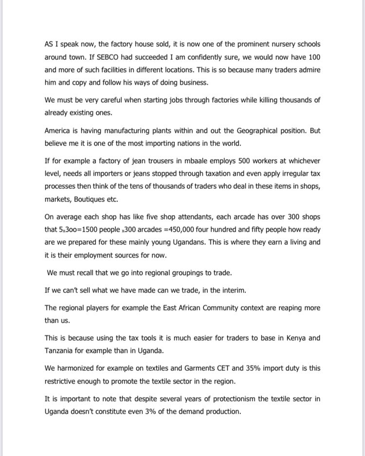 IssaSsekitto's tweet photo. Response to the presidential opinion on the traders tax compliance.@KagutaMuseveni @kacita_uganda @URAuganda @KCCAUG @pwatchug  @mofpedU @DailyMonitor @PSF_Uganda @Odrek_Rwabwogo @ntvuganda @nbstv https://t.co/SWaxDTSNA4