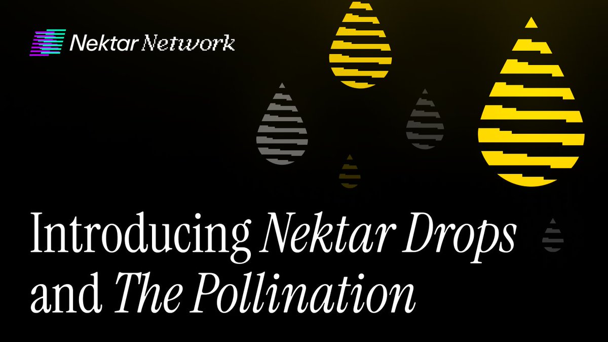 🐝 Introducing Nektar Drops & The Pollination: Our commitment to Community and Loyalty 🍯