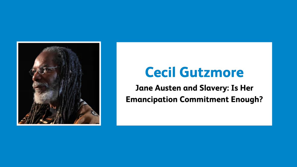 Join Professor Cecil Gutzmore at Dalston CLR James Library from 6-7.30pm on Wednesday 22 May for a compelling lecture on Jane Austen and the place of slavery in her novel Mansfield Park. Find out more and book your place: tinyurl.com/3nxw54nd