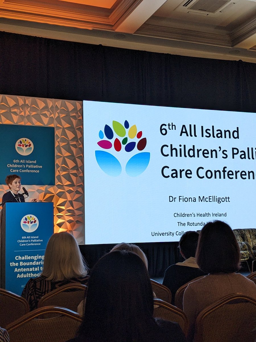 riesy1's tweet photo. @FionaMcElligott giving an update on Ireland's childrens palliative care service #CCPC2024 https://t.co/CS9LpfrsrY
